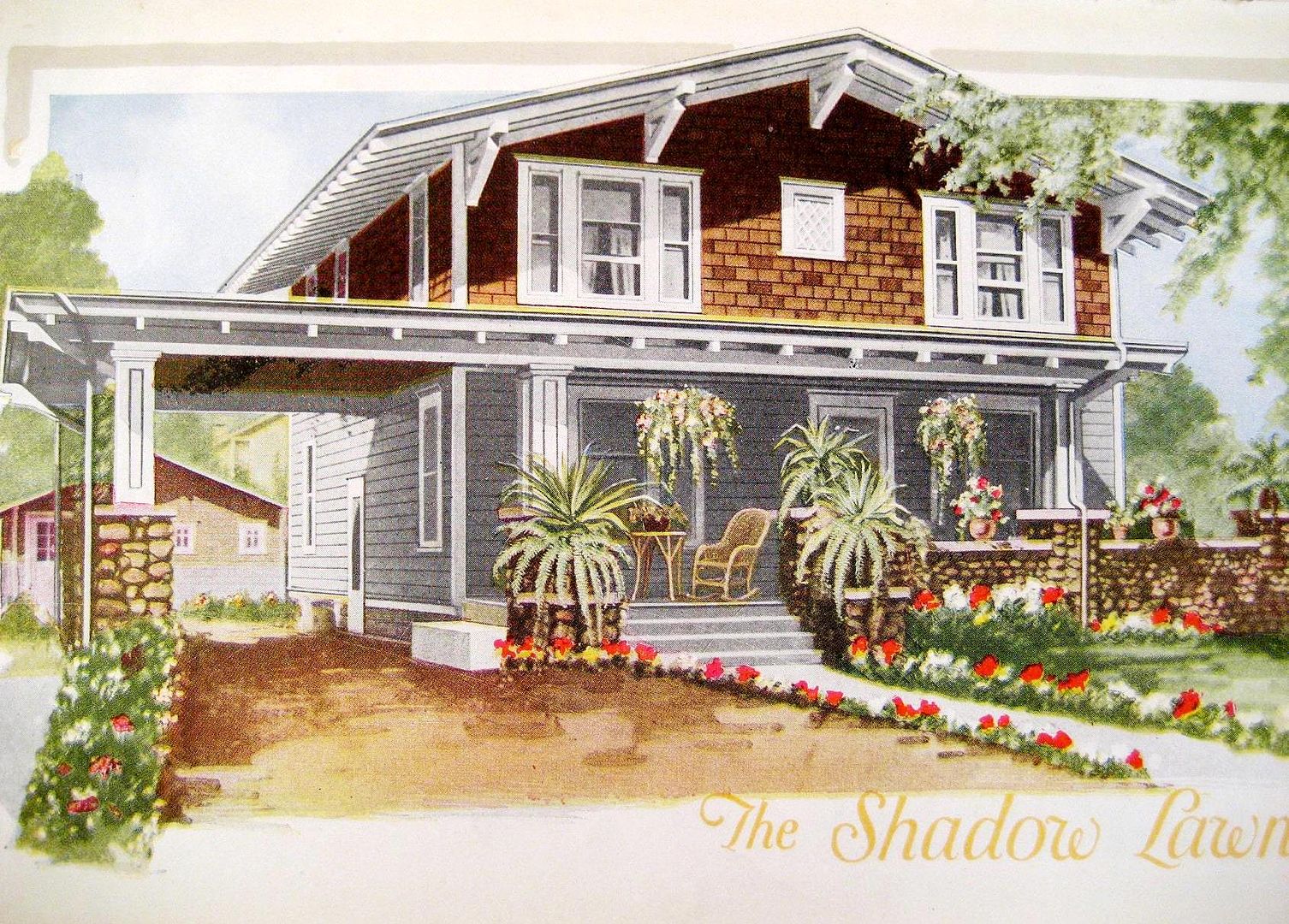 Oh my stars, its a perfect match to the Shadowlawn as shown in the 1919 catalog! Now thats a nice match!!!