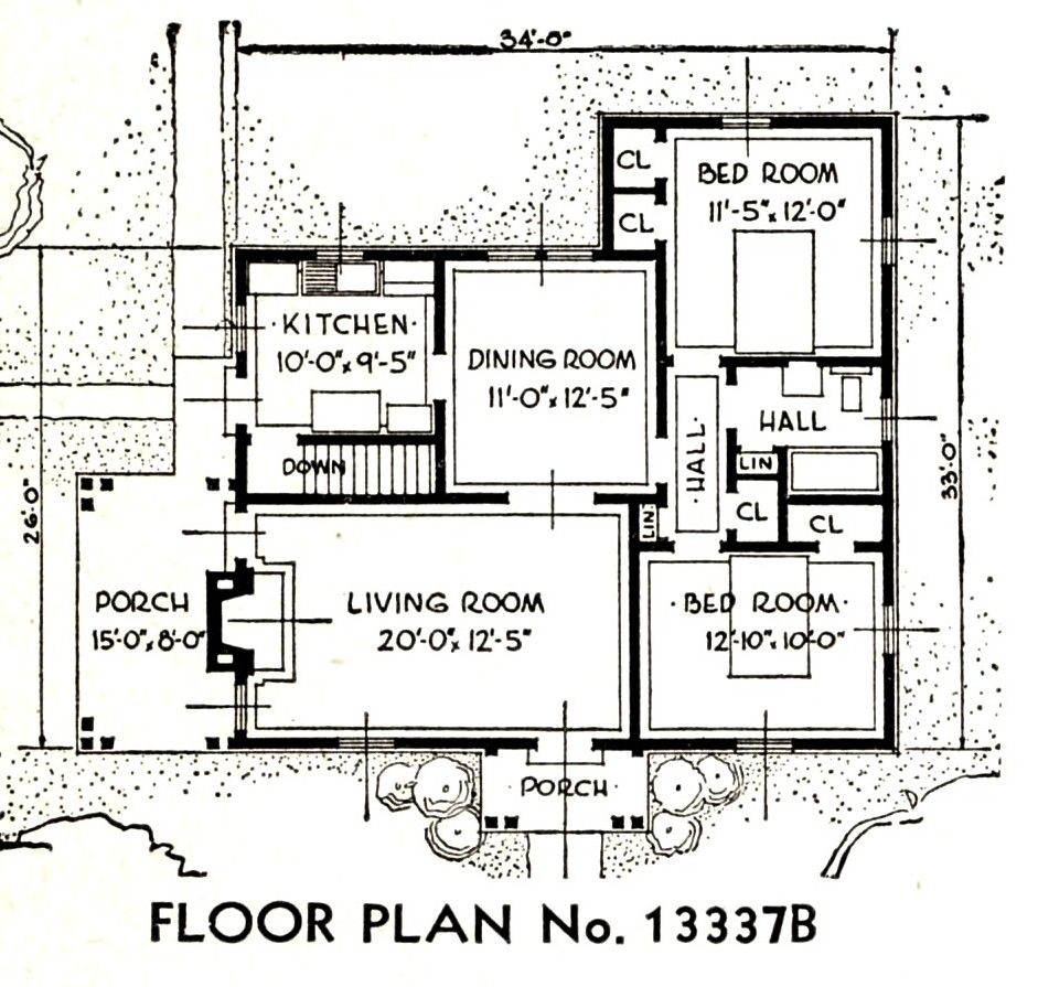 two floorplans