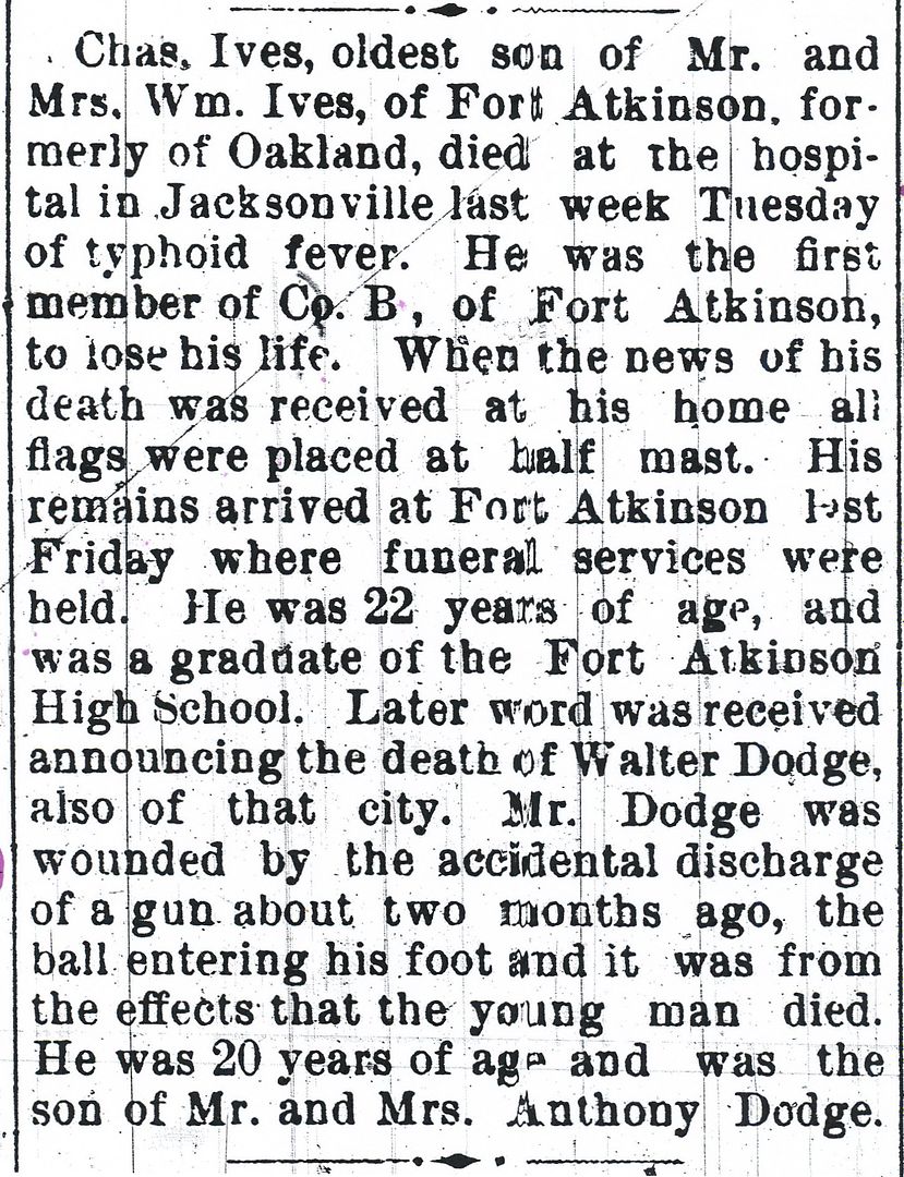 This obit from September 1898 