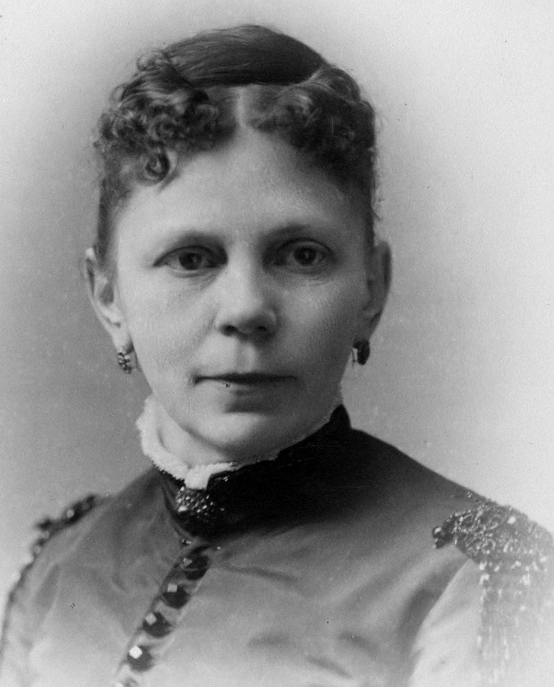 Julia Hawley Hoyt in 1888. 