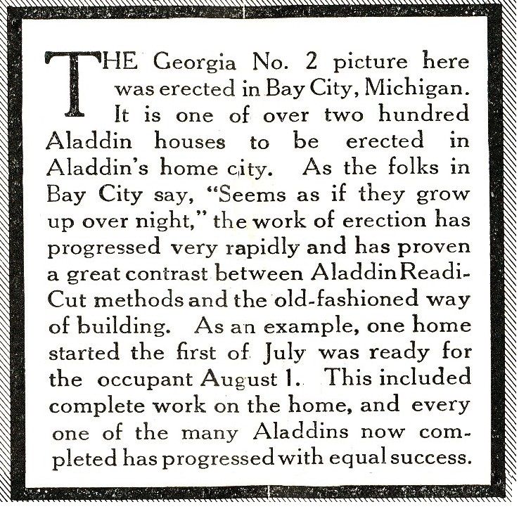 In the mid-1910s, Aladdin built