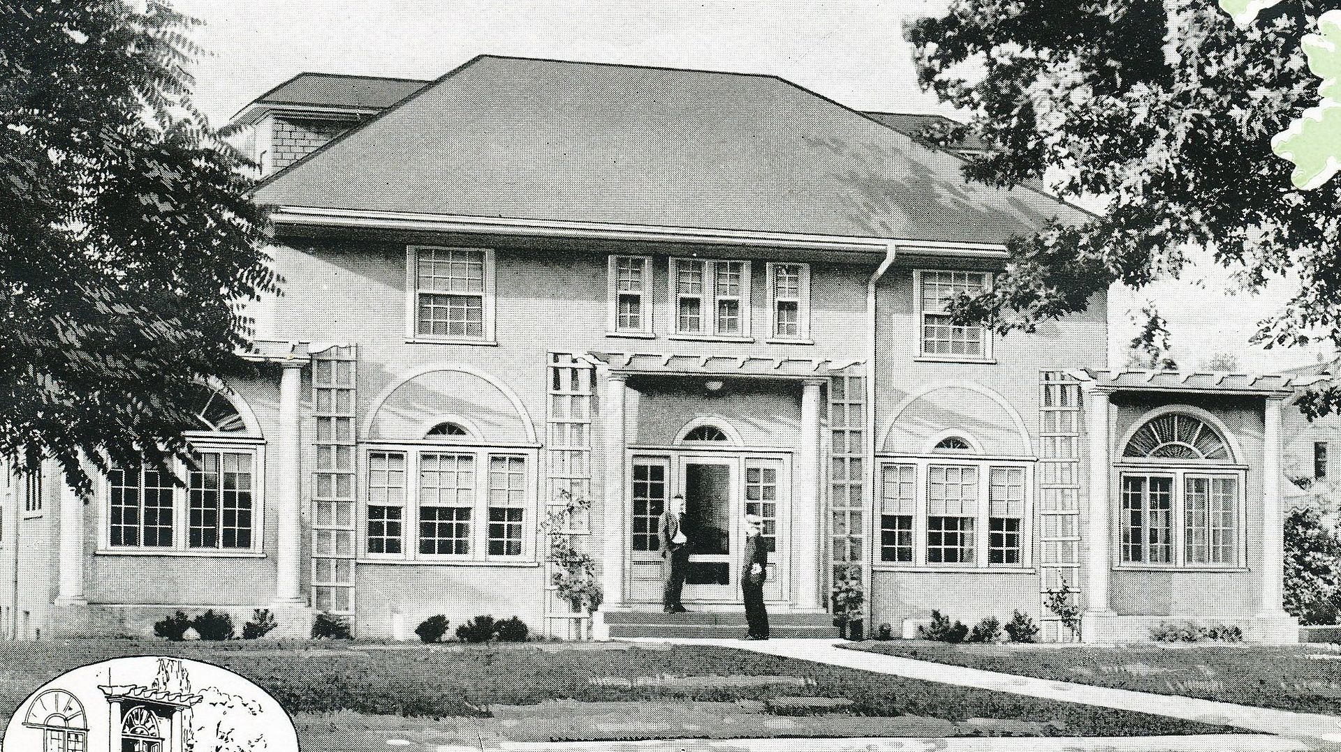 The Villa, as shown in the 1919 catalog. 