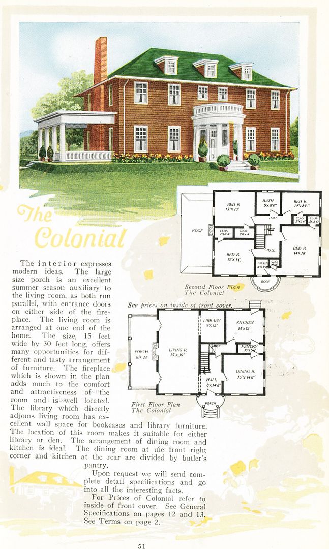 The Aladdin Colonial, in the 1920 catalog. 