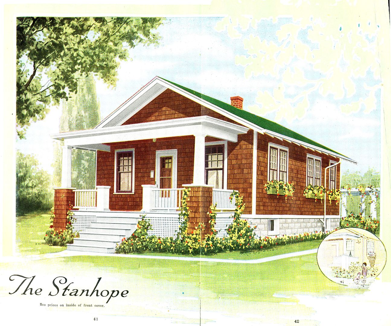 The Stanhope was one of Aladdins most popular little houses.