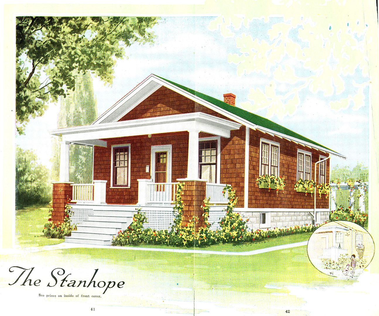 The Aladdin Stanhope, as seen in the 1919 catalog.