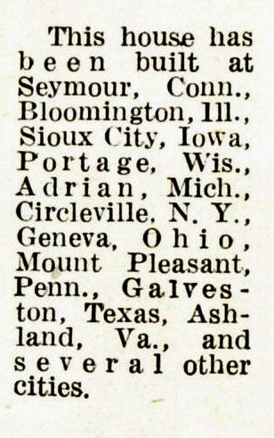 By 1916, the Maytown was already a very popular house for Sears.
