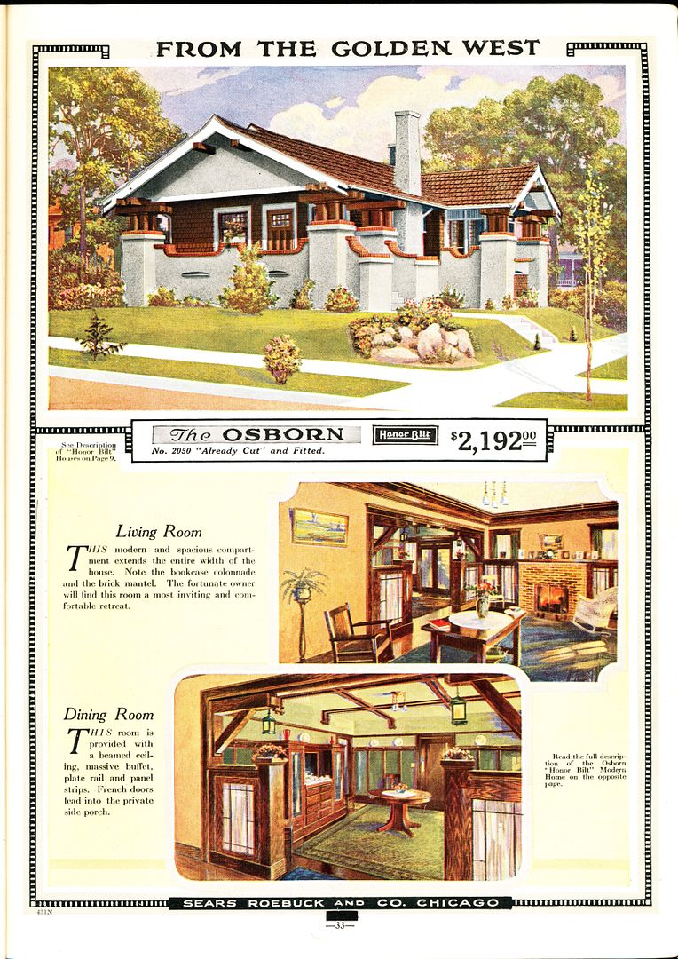 The Sears Osborn, as it appeared in the 1919 catalog. 