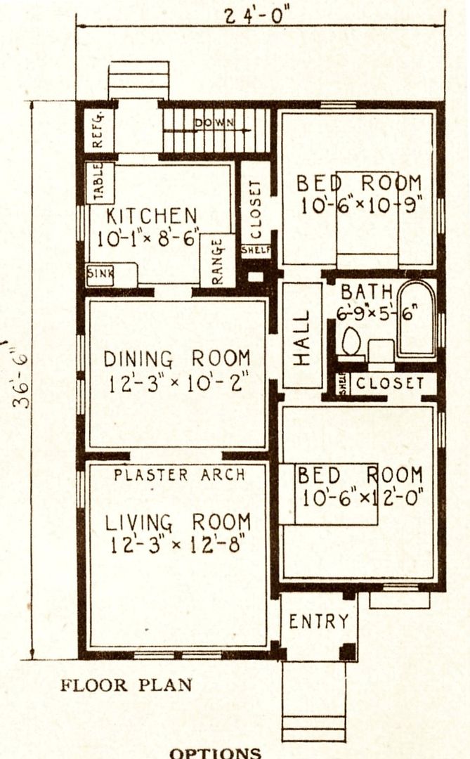 Small house, but thoughtful floor plan.