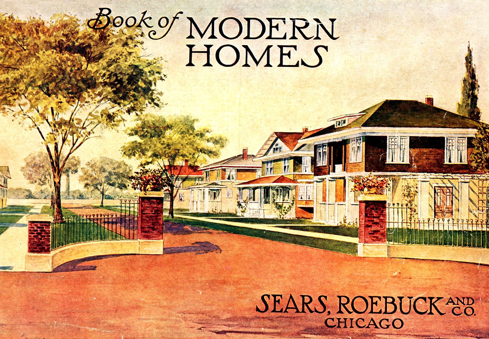The 1909 Sears Modern Homes catalog is probably the rarest of these catalogs. Its in this catalog that I found Dr. M