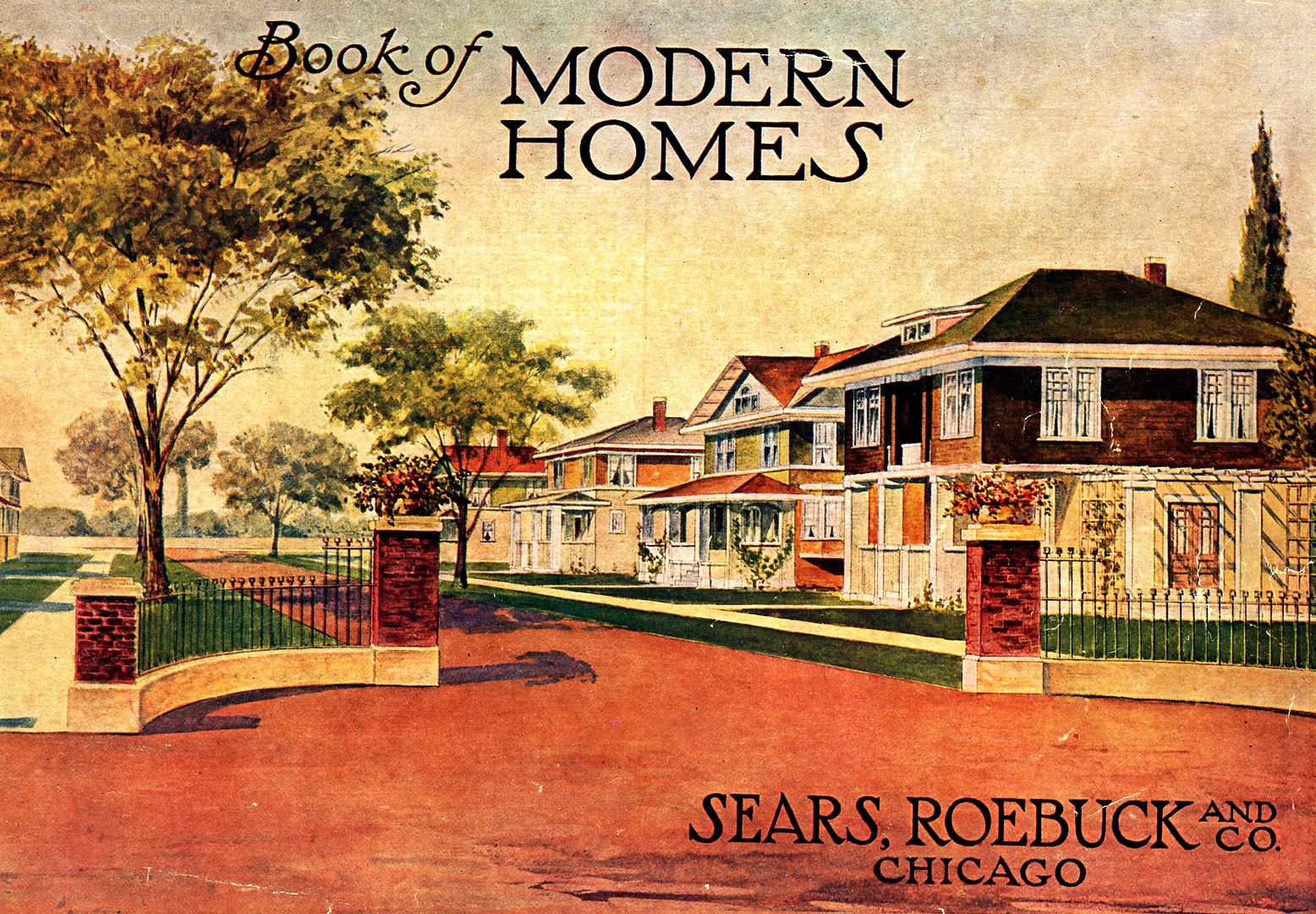 Sears Modern Home #303 appeared only one year - in the 1910 Sears Modern Homes catalog. 