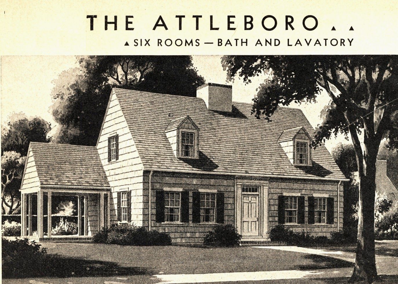 Sears Attleboro, as seen in the 1936 catalog.