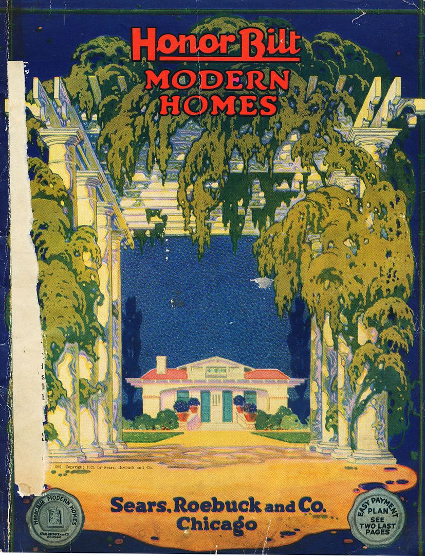Cover of the 1921 Sears Modern Homes catalog