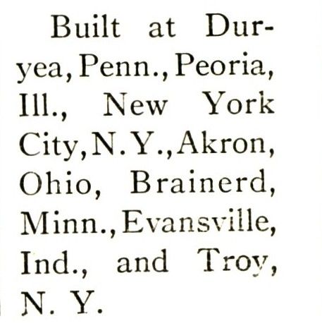 According to the text in the 1920 catalog, 
