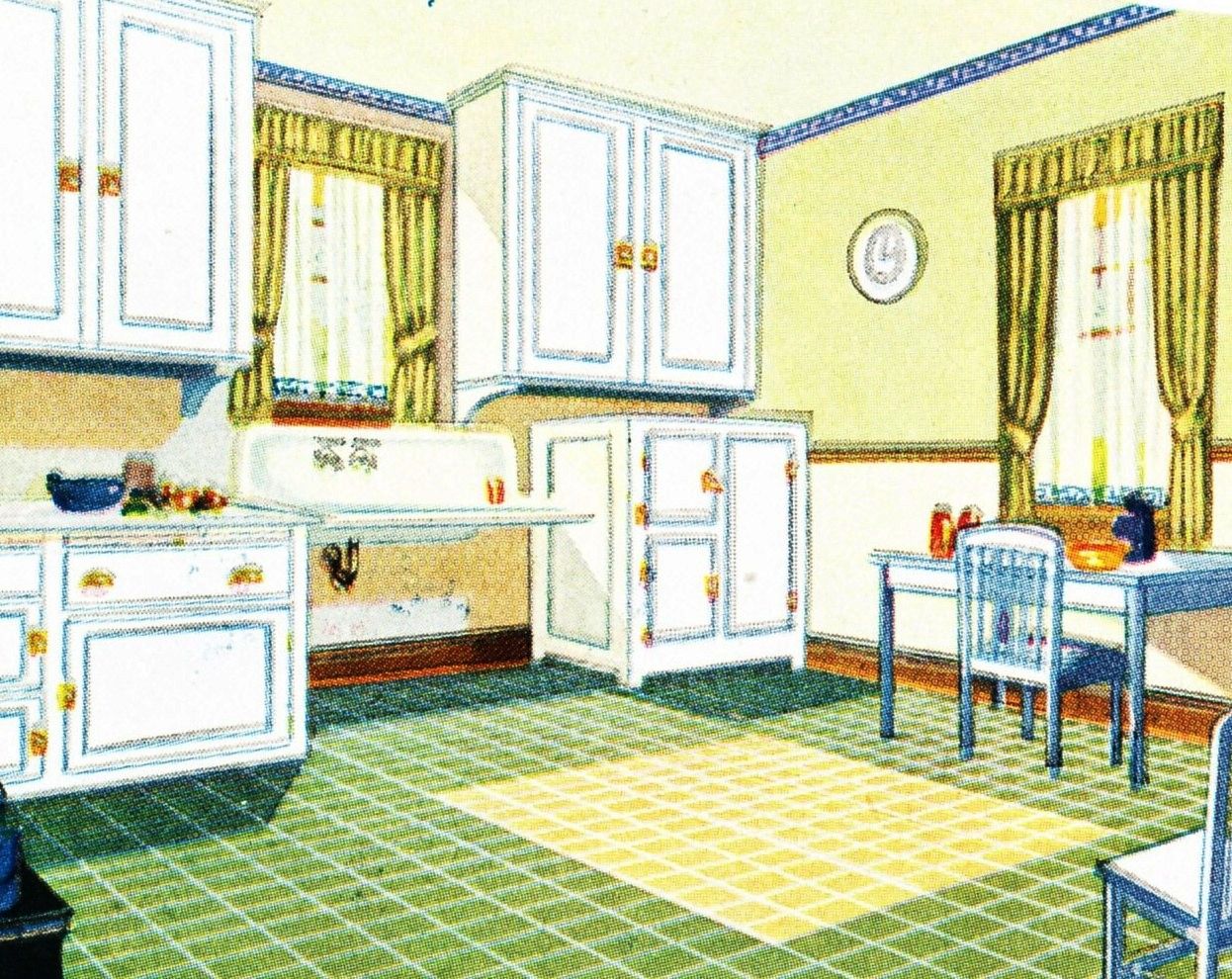 And the kitchen