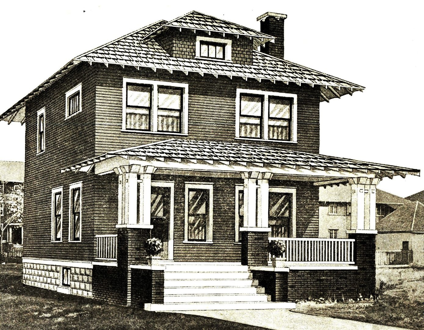 As seen in the 1916 Modern Homes catalog. 