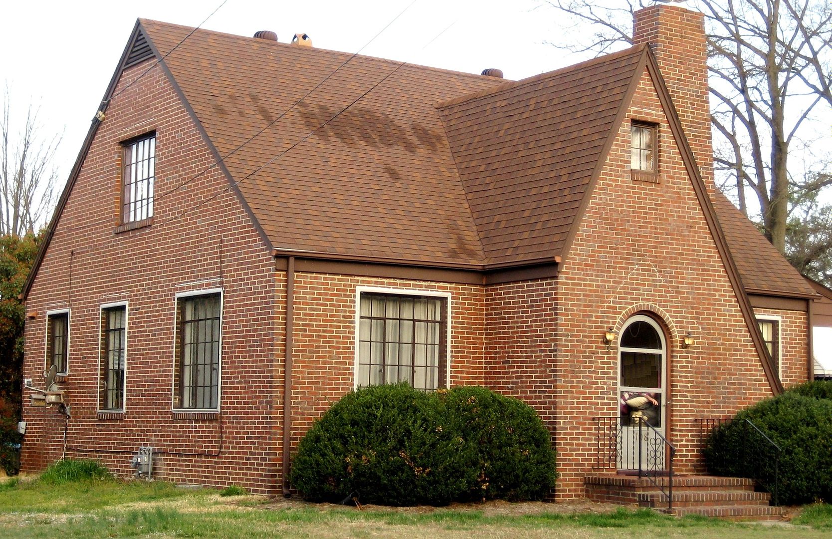 Heres the lovely brick NON-SEARS HOUSE in Hopewell. 
