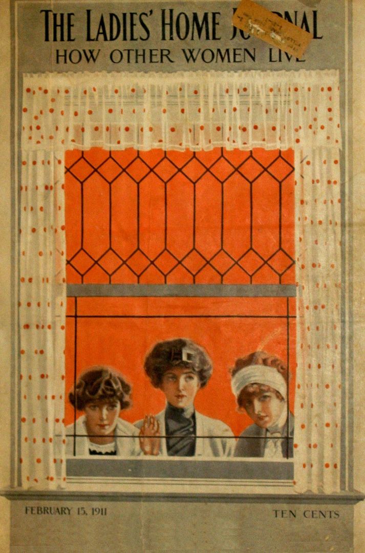 In the early 1900s, Ladies Home Journal was a housing magazine for women. 