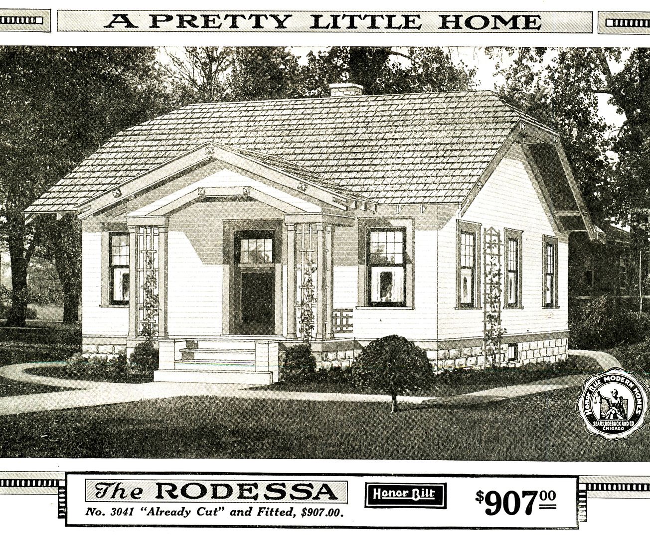 The Rodessa, as seen in the 1919 catalog. 