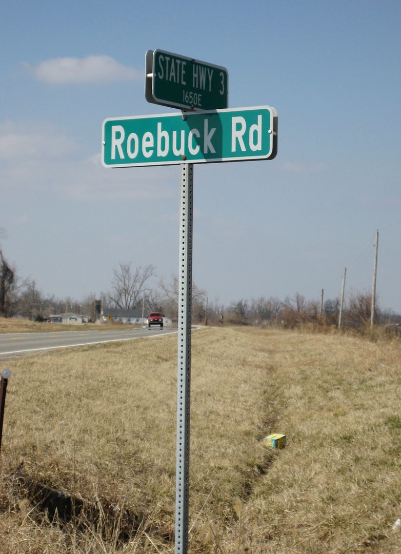 And the other side was named Roebuck Road.