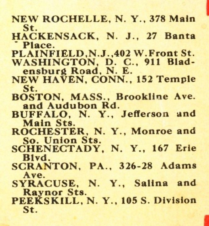 close up of lists with addresses