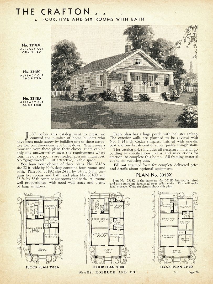 The Crafton Perhaps Sears Most Popular Kit Home Sears 