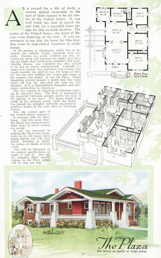 In addition to Sears, I also found houses from Aladdin, a company based in Bay City. Aladdin had a large mill in Wilmington, NC and not surprisingly, Ive found more Aladdin kit homes in Virginia and North Carolina, than Sears Homes.