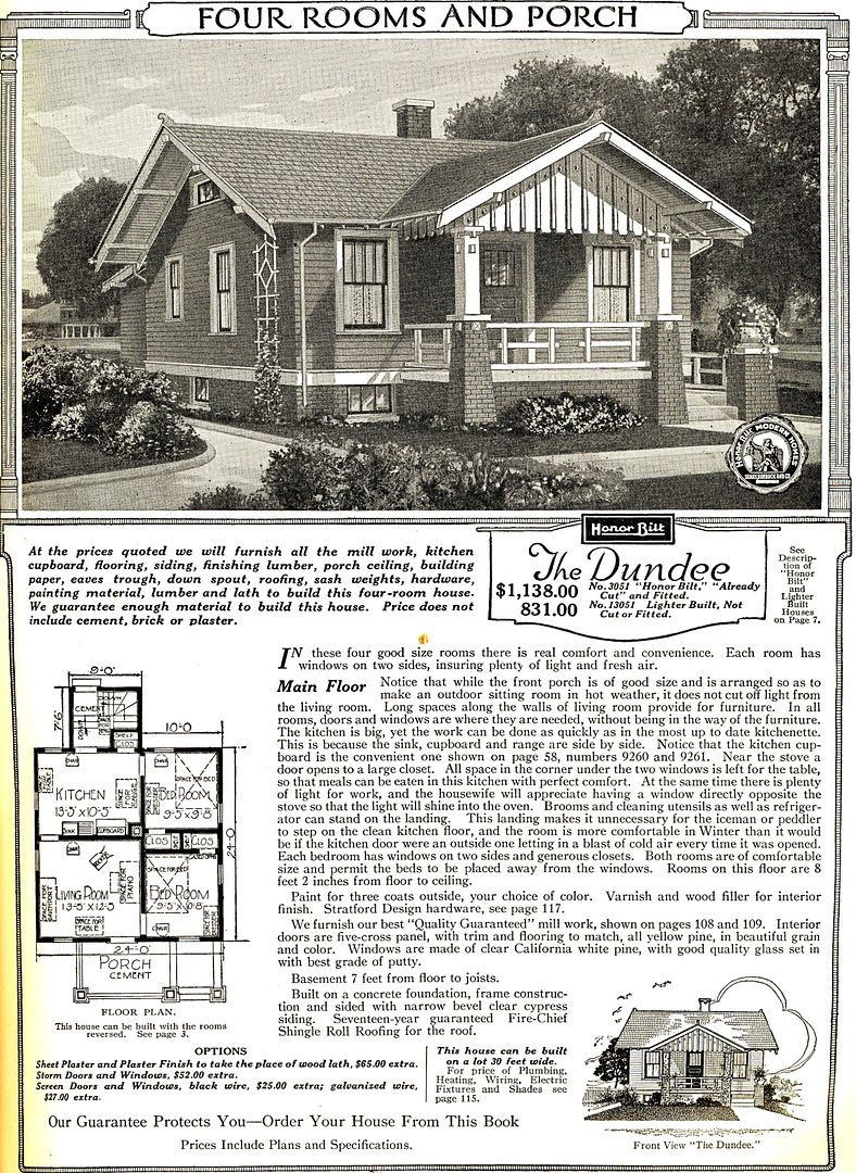 The Dundee from the 1921 catalog. 