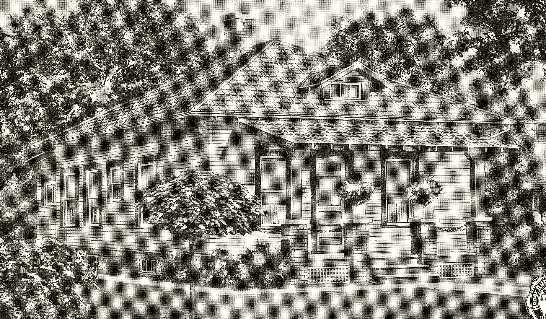 The Rest, like the Wayside was a very simple little house (1919).