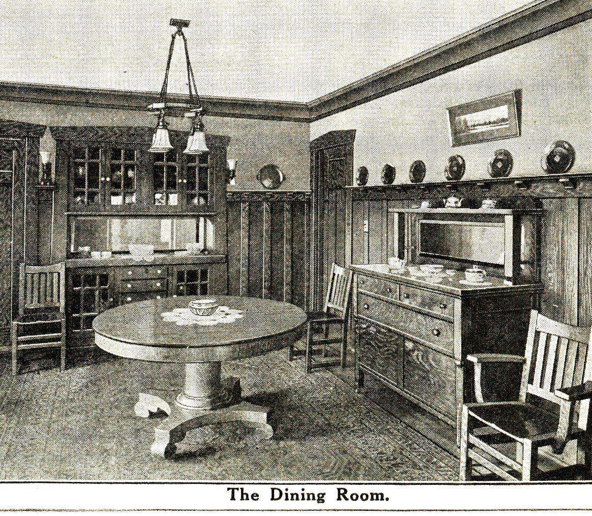 Sears must have been very proud of their Ashmore, too. For more than a dozen years, interior views of the Ashmore were featured in two-page spreads. Only the more impressive houses were given two full pages in the old catalogs. 