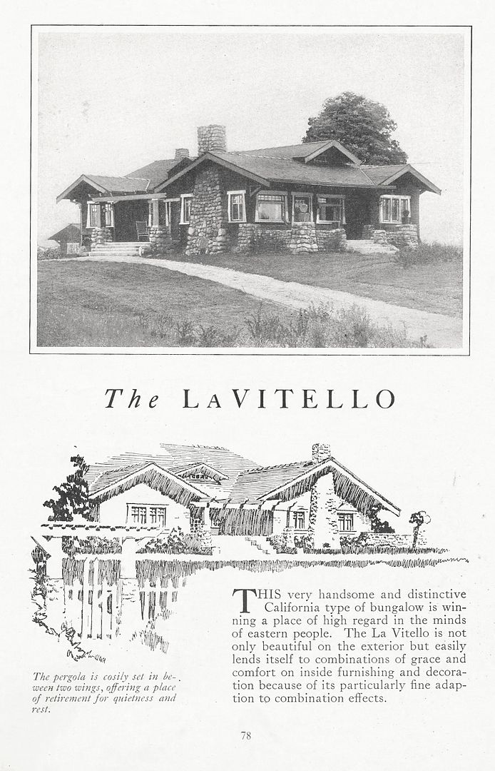 Also from Lewis Manufacturing, this is the Lavitello, a classic bungalow. 