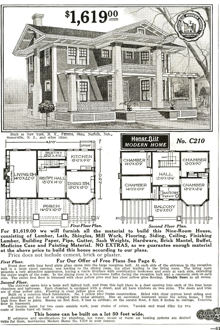 The Sears Milton as seen in the 1916 catalog.