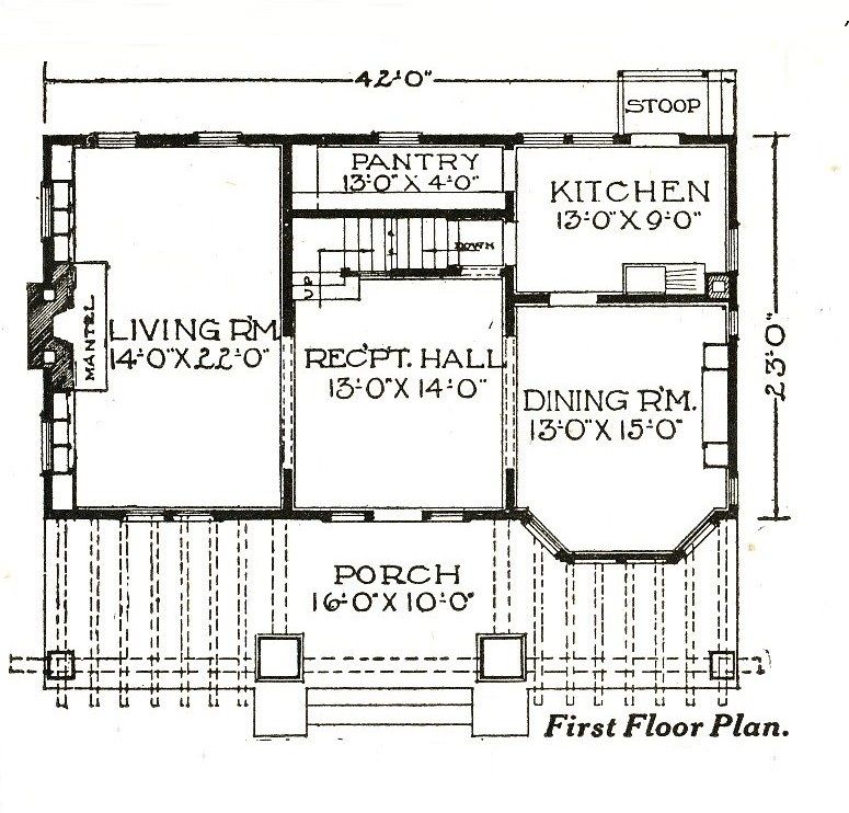 Spacious house and a good floor plan!