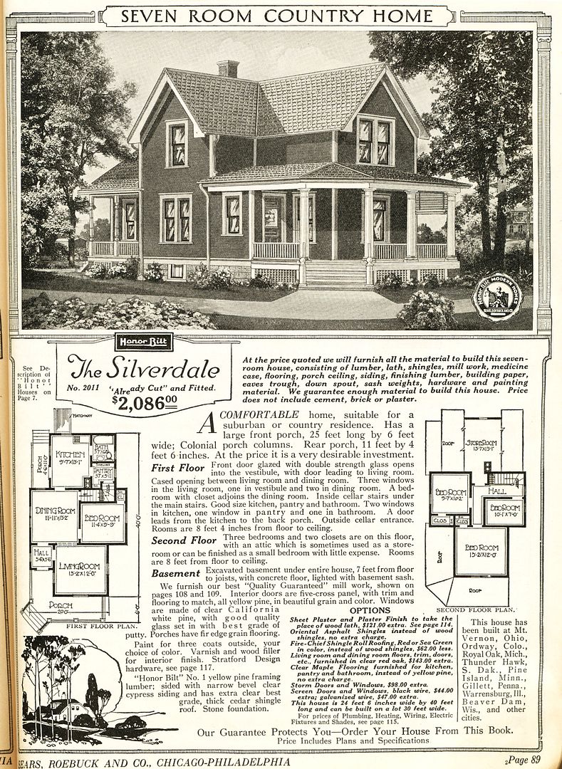 The Silverdale as seen in the 1921 catalog. 
