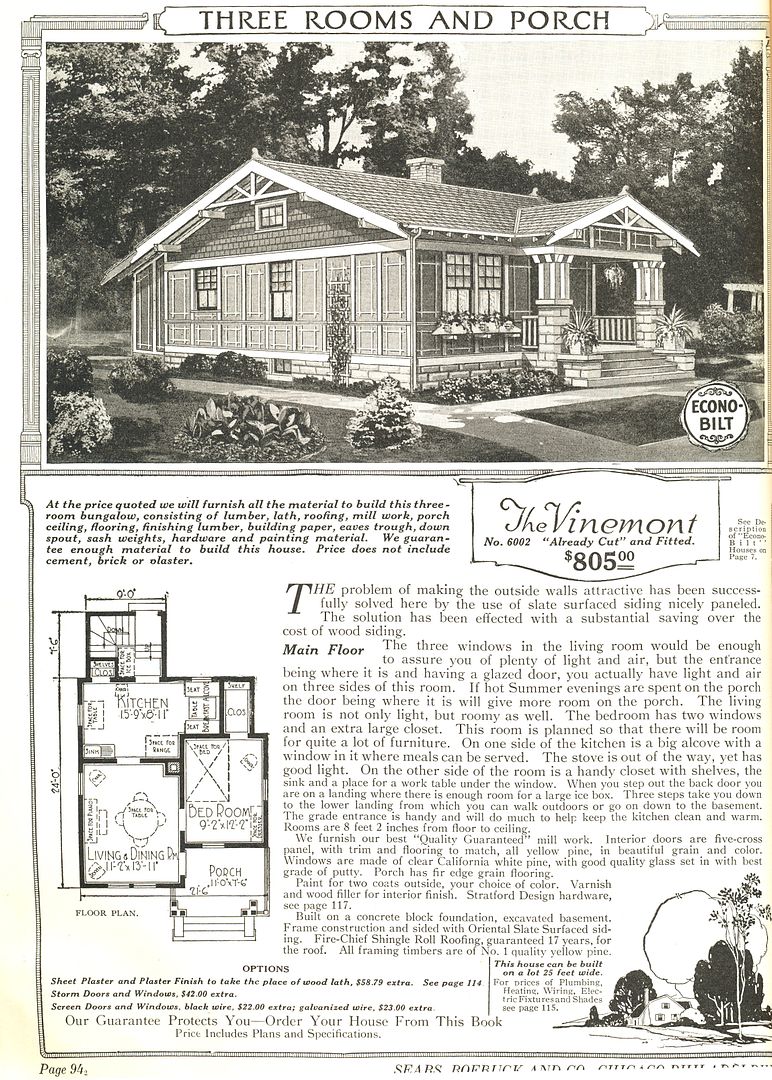 The Vinemont (1921 catalog). 