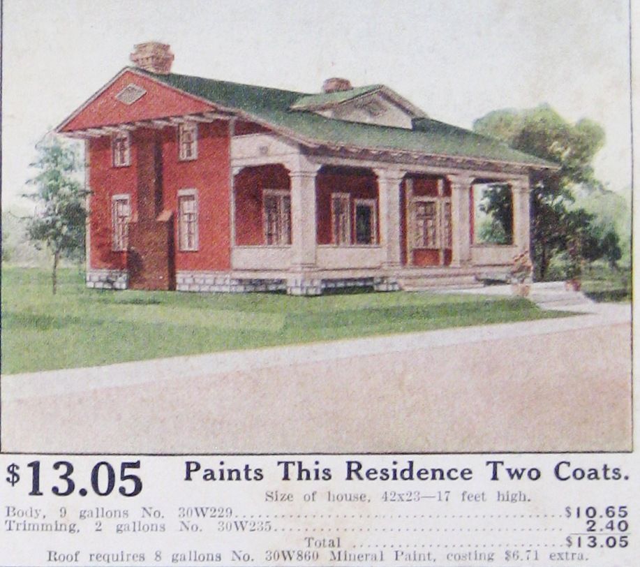 It was also featured in the Seroco Paint Catalog (Seroco - Sears Roebuck Company).