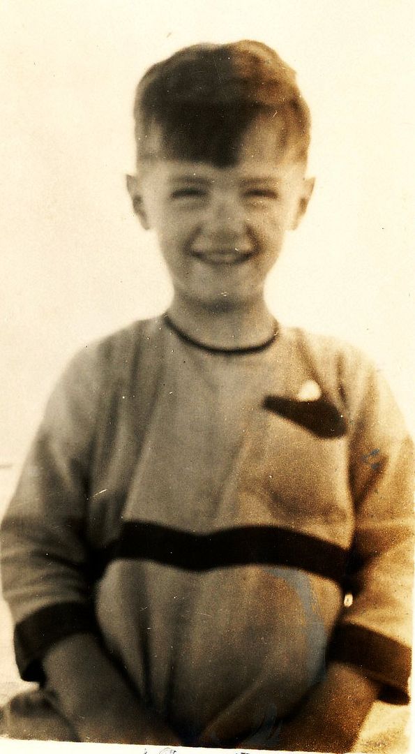 My father at age six.