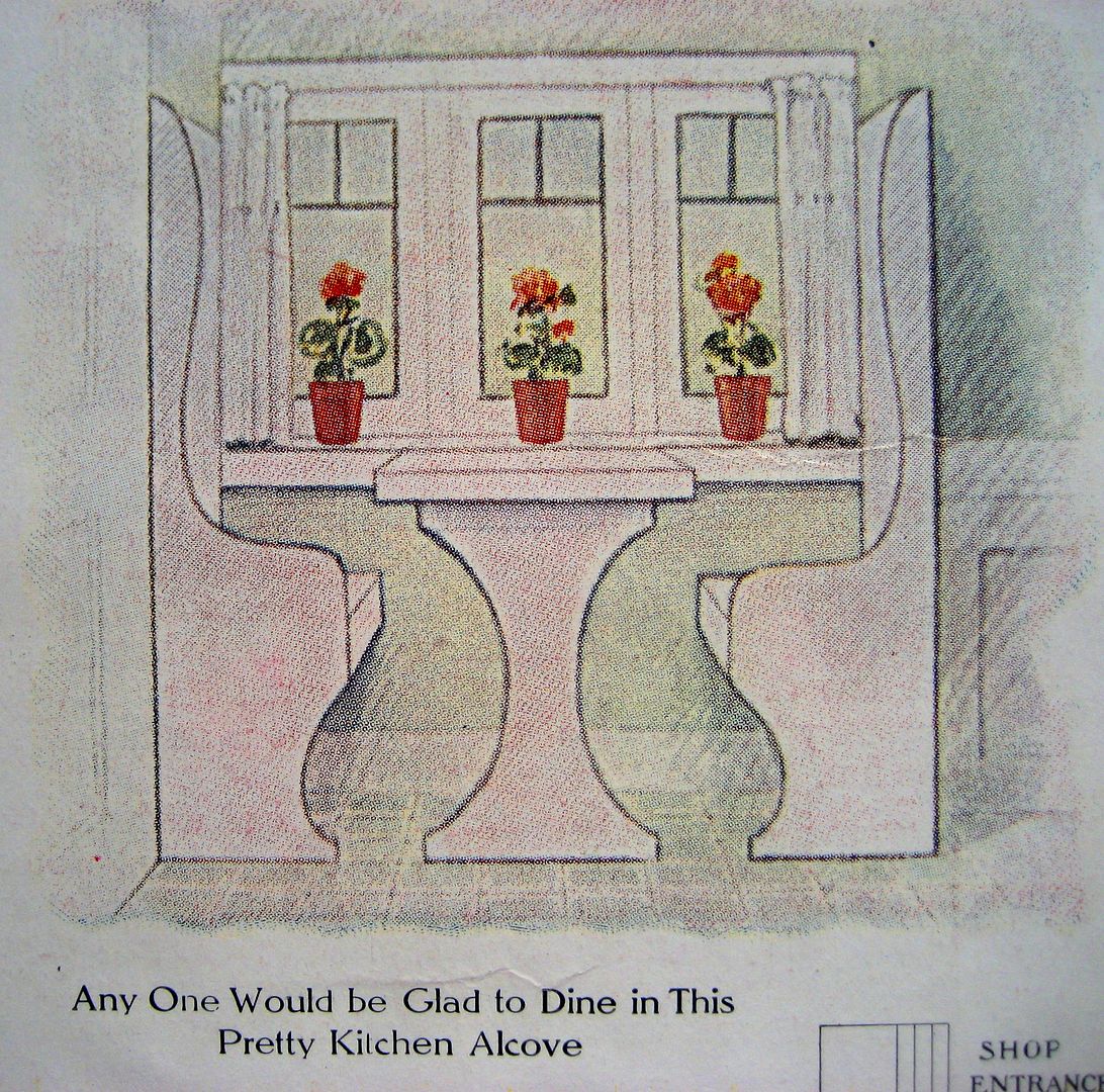 Ladies Home Journal featured this nook in their 1924 magazine.