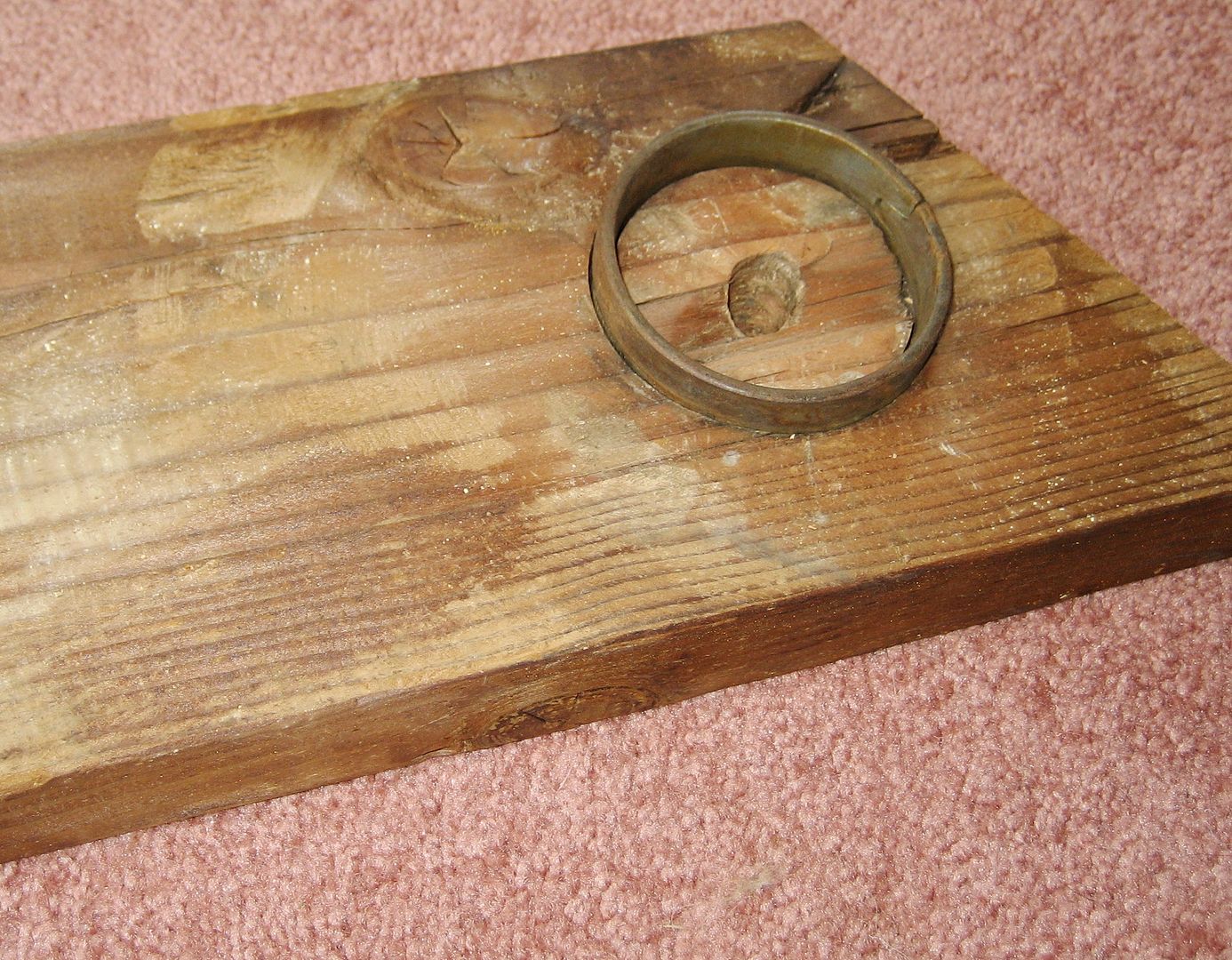 This Teco Timber Ring was found in a house in Bromley (section of Norfolk).