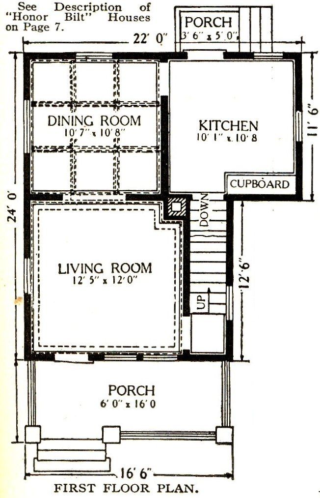 As you can see from the floorplan, it is pretty small. 