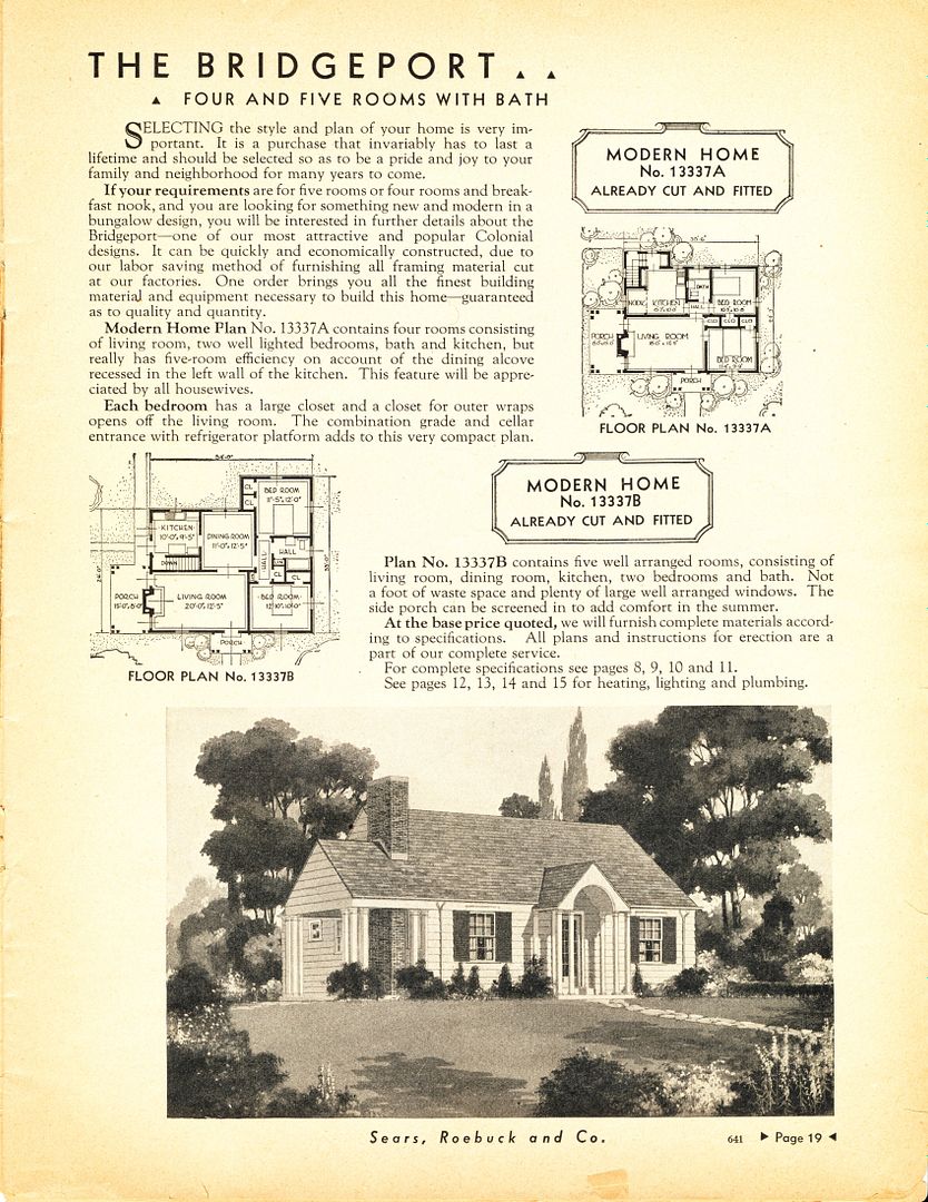 Sears Wexford from the 1936 catalog