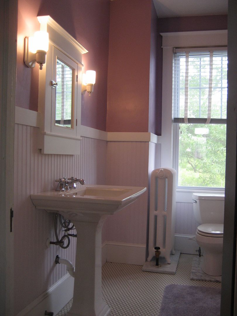 David redid our bathroom too, and he did a fantastic job.