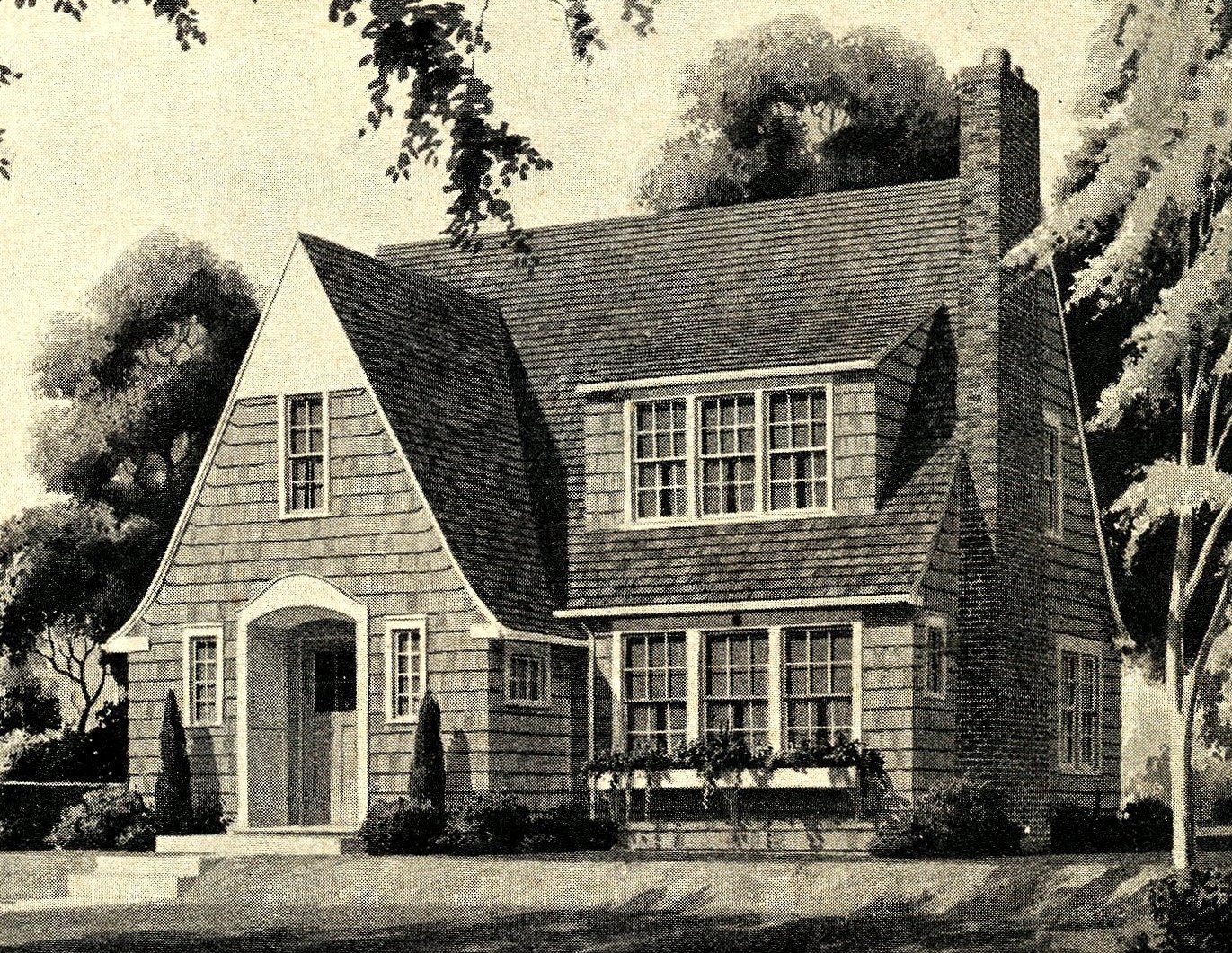 This is a Sears Lynnhaven (from the 1938 catalog). 