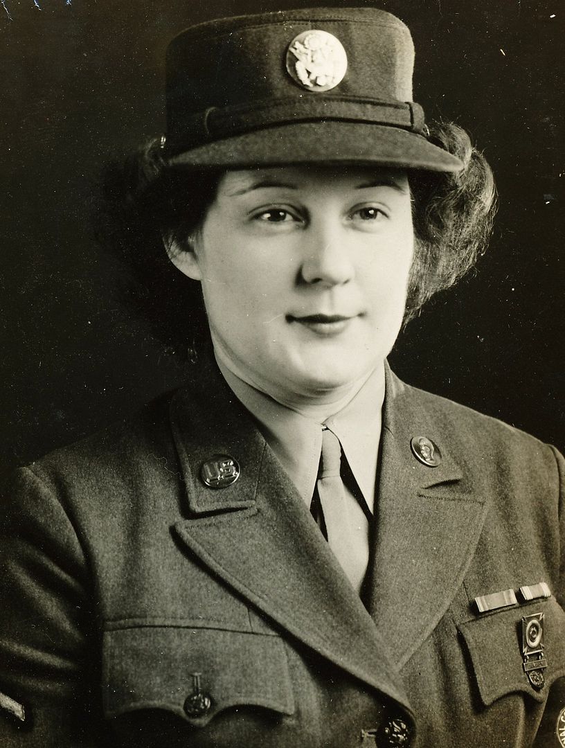 Engie in her Army Uniform, early 1942