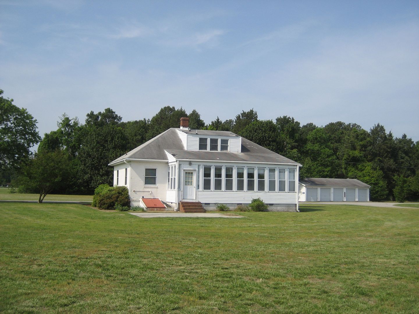 This is the last known surviving Dupont Design at Penniman (now Cheatham Annex). This was known as The Hopewell design, and there are several of these homes at the DuPont plant in Hopewell, Virginia. 
