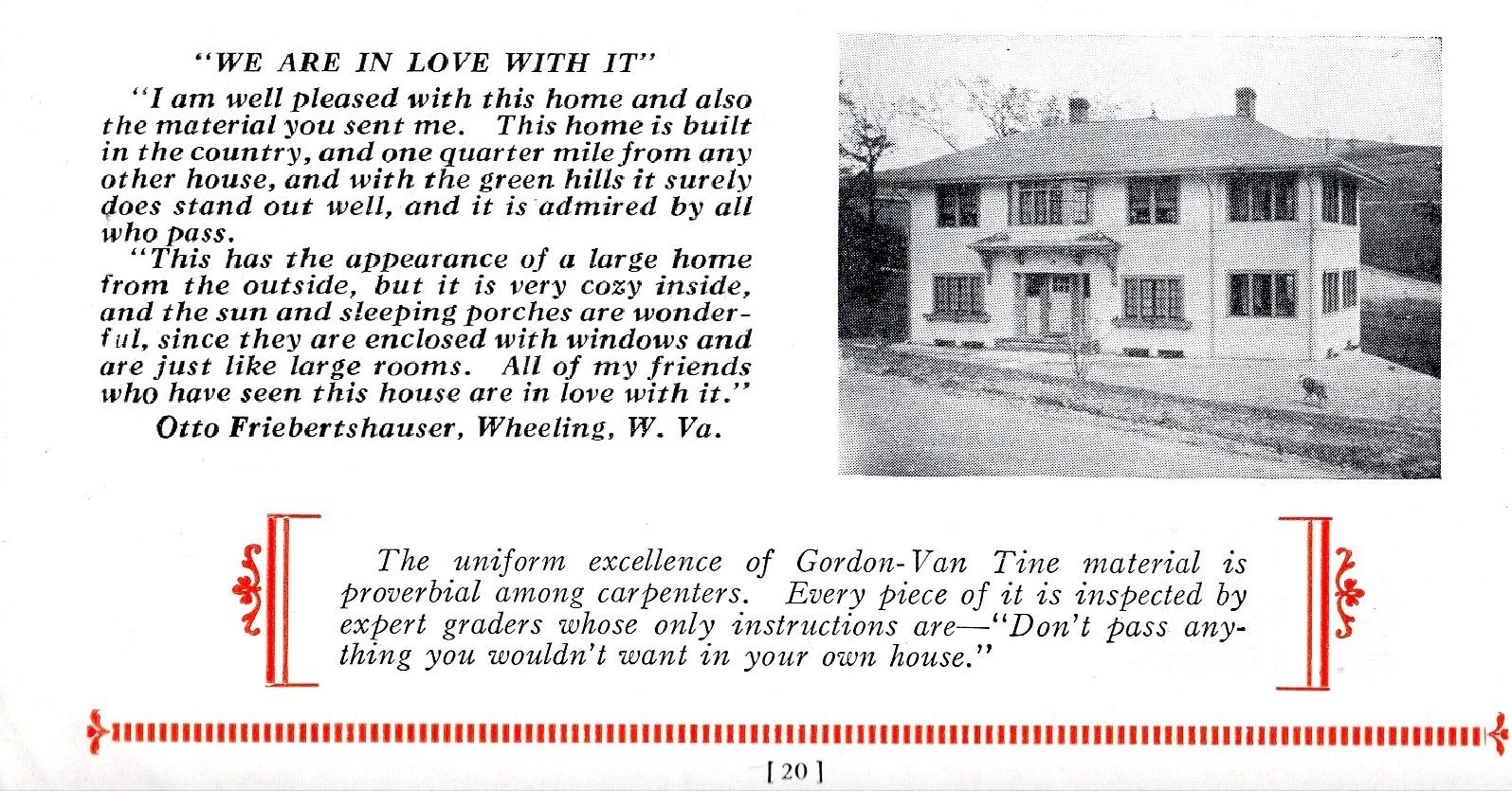 In the 1927 promotional brochure, Otto