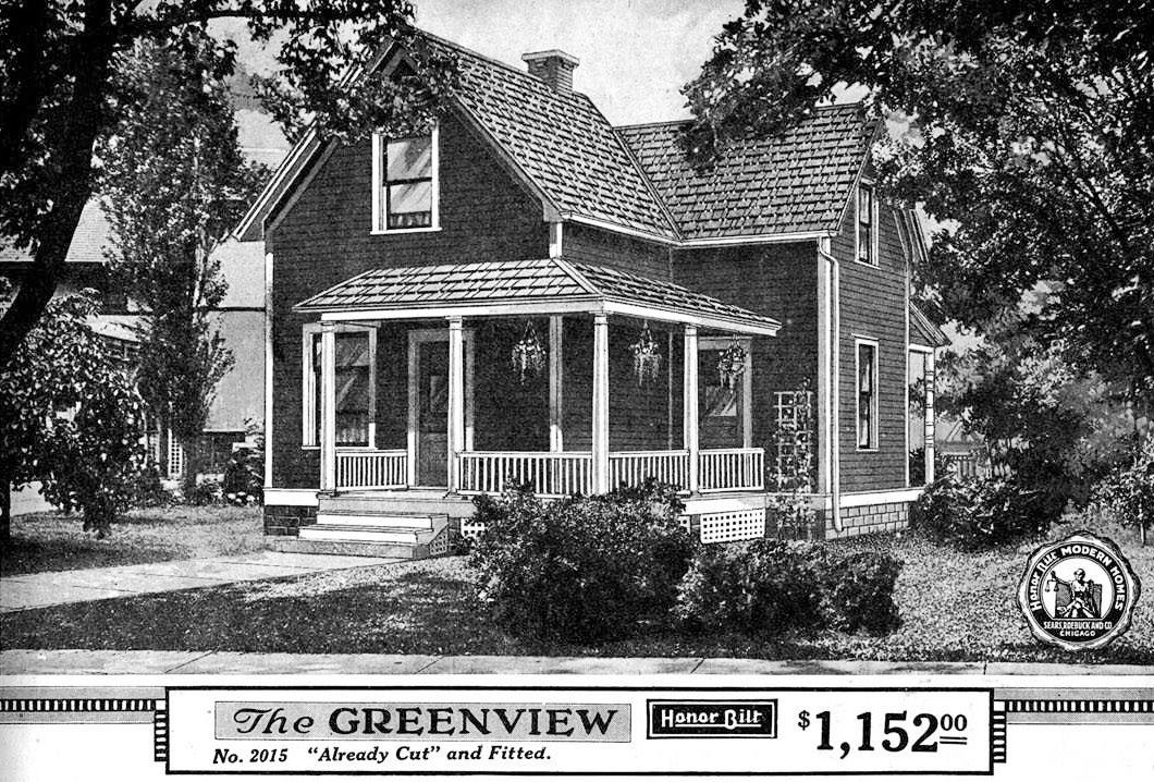 Sears Greenview from the Sears Modern Homes catalog. We know one of these was built in West Point, but where?