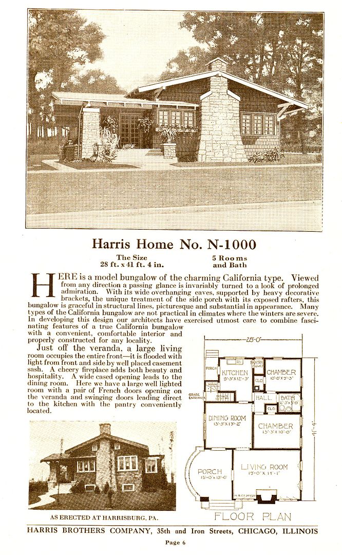 There are two of the Harris Brothers kit homes in Ocean View. Very unusual house. Harris Brothers was a small company based in Chicago, IL. 