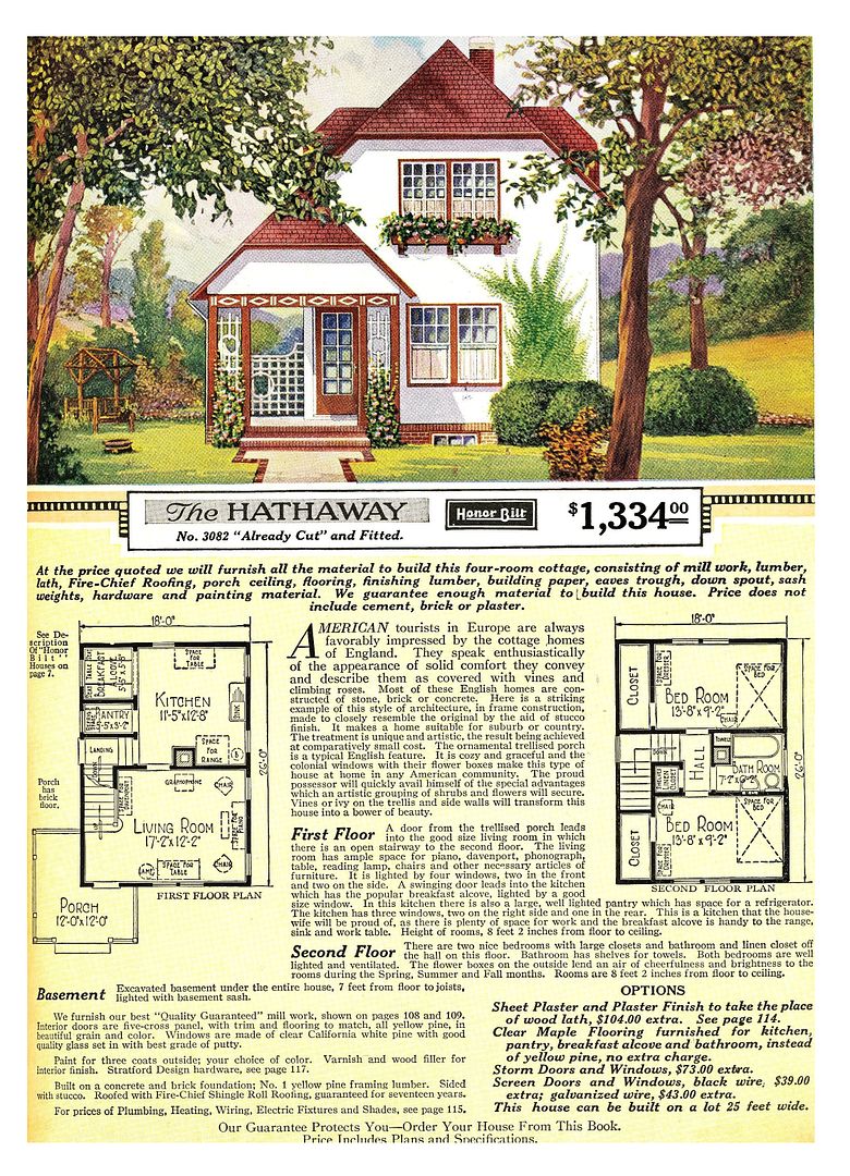 Another fun find was the Sears Hathaway (1925 catalog). 