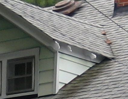 Even the rafter tails are a spot-on match!