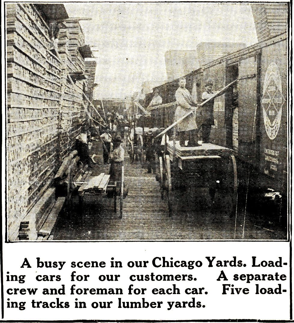 Boxcar being loaded
